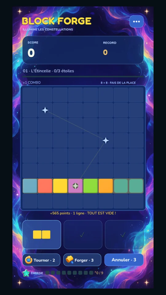 Block Forge: Star Puzzle — puzzle de blocs