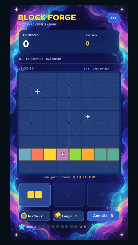 Block Forge: Star Puzzle — puzzle di blocchi